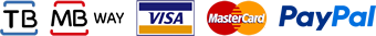 MB WAY, tarjeta, PayPal o transferencia bancaria.